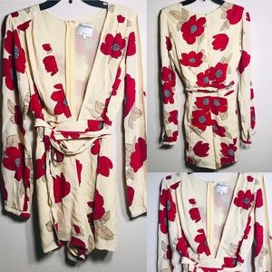 Privacy Please Floral Romper.